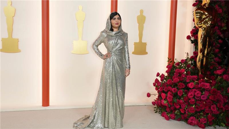 Malala: Von der Einsamkeit der Lichtgestalt Bei der Oscar-Verleihung 2023 zog sie Blicke auf sich, aber den Filmpreis gewannen andere. (Archivbild)