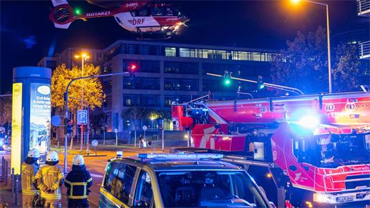 Bei der Rettung des 14-Jährigen war auch ein Hubschrauber im Einsatz. (Archivbild)