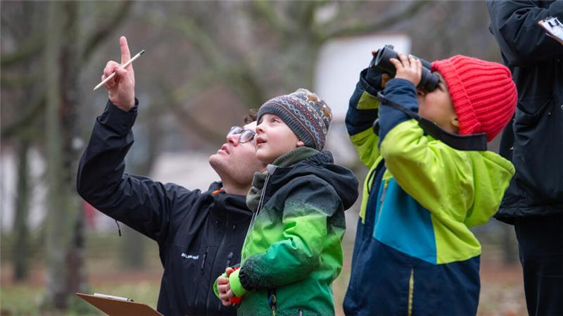 Bis Sonntag: Nabu ruft zur „Stunde der Wintervögel“ auf Bei der Stunde der Wintervögel kann am Wochenende die gesamte Familie teilnehmen.