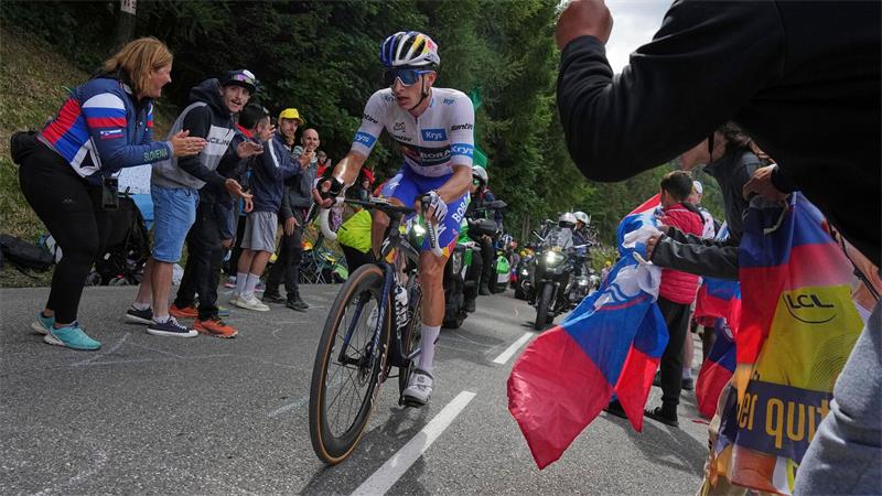 Giro, Tour, Alpen-WM? Lipowitz und die Zukunftsfrage Bei der Tour de France belegte Lipowitz 2025 Platz drei. (Archivbild)