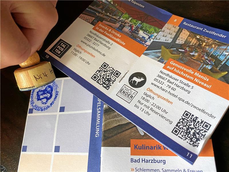 Bei drei Stempeln gibt es ein Glas Marmelade oder Honig. Foto: Schlegel