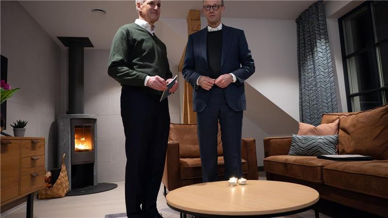 Bei einem Treffen von Merz, Støre und Carney soll es auch um ein milliardenschweres Rüstungsprojekt gehen. 