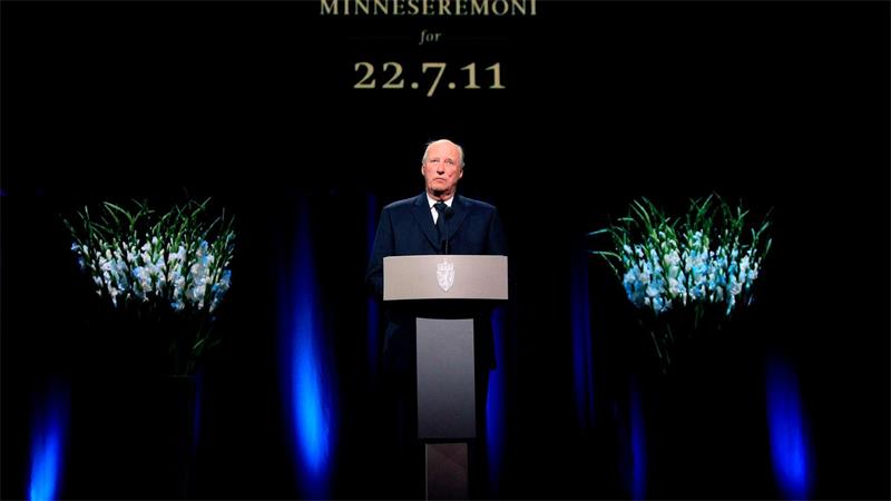 König Haralds beste Sprüche: Humor mit Herz Bei einer Gedenkrede für die Opfer des Terrorangriffs in Oslo und auf der Insel Utøya fand König Harald einfühlsame Worte. (Archivbild)