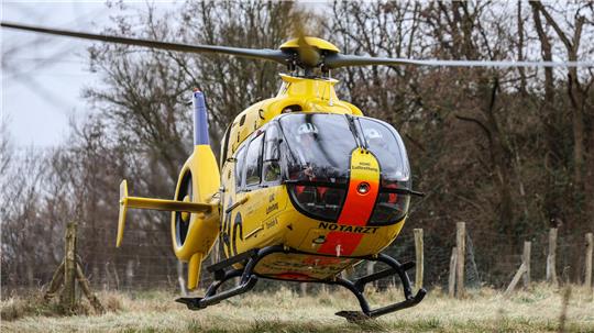Bei mehreren Motorradunfällen im Harz wurde auch ein Rettungshubschrauber angefordert.