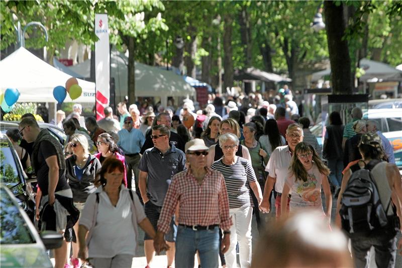 Die Festsaison in Bad Harzburg startet Bei schönem Wetter dürfte das Kastanienblütenfest wie schon im Vorjahr (Foto) wieder viele Tausend Menschen in die Innenstadt locken. Dort gibt es Musik und Informationen. Archiv-Foto: Bruns