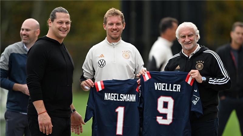 Bei seinem Trainer-Debüt als DFB-Coach war Nagelsmann schon in den USA. (Archivbild) 