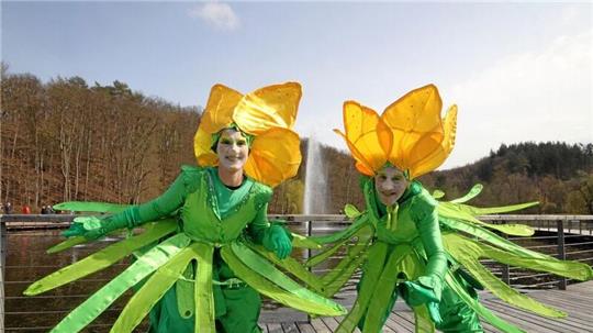 Bei strahlendem Sonnenschein wird die Landesgartenschau 2023 mit einem Jahr Verspätung eröffnet. Nach einem blühenden Fest herrscht in der Endabrechnung aber nicht mehr eitel Sonnenschein