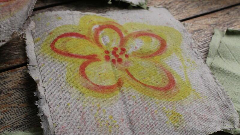 Kräuter-Kraxeln bringt Abwechslung in den Klinikalltag Bei vielseitigen und kreativen Angeboten entstand bemerkenswerte Kunst.