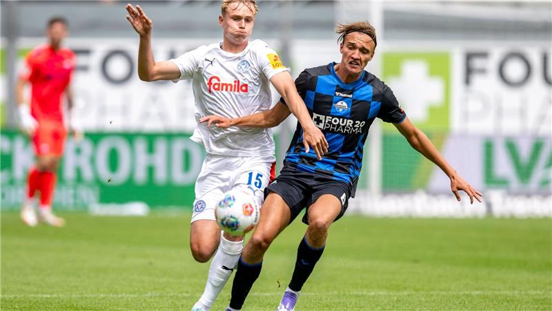 Beide Mannschaften spielten mit viel Tempo und Aggressivität. 