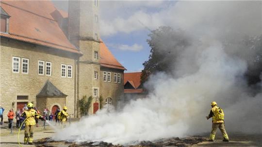 Beim 150. Geburtstag der Freiwilligen Feuerwehr Bündheim/Schlewecke wird im September auch eine Einsatzübung gezeigt.