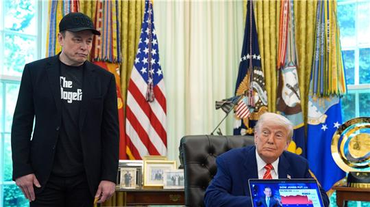 Beim Abschied im Weißen Haus zollten sich Trump und Musk noch gegenseitig Respekt. (Archivbild)