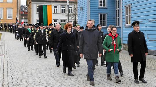 Beim Bergdankfest gibt es schon einmal eine Generalprobe für die Bergparade zum Doppeljubiläum.