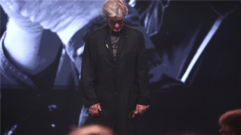 Nacktszene mit Kinski: Wenders zieht Film vorerst zurück Beim Deutschen Filmpreis ergriff er auf der Bühne das Wort. (Archivbild)