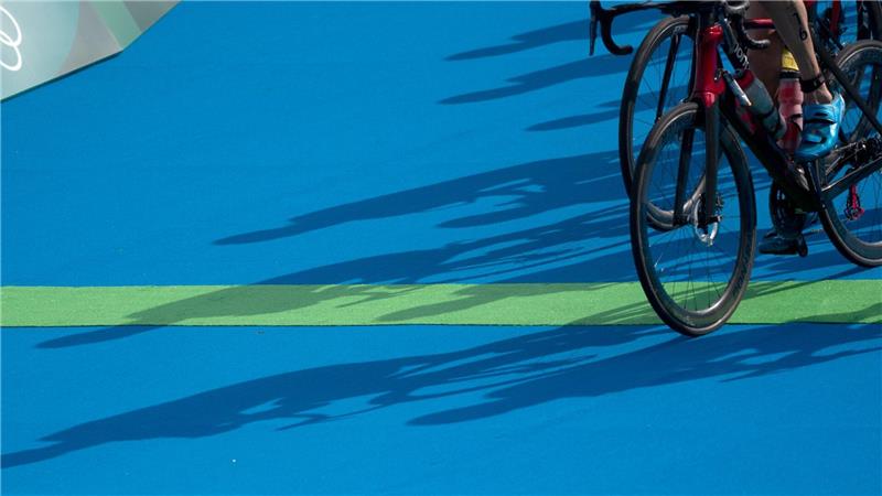 Beim Duathlon folgt nach dem Laufen das Radfahren, danach wird erneut gelaufen. 