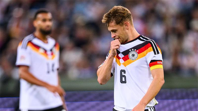Beim Gegentor hatte Joshua Kimmich Pech. 