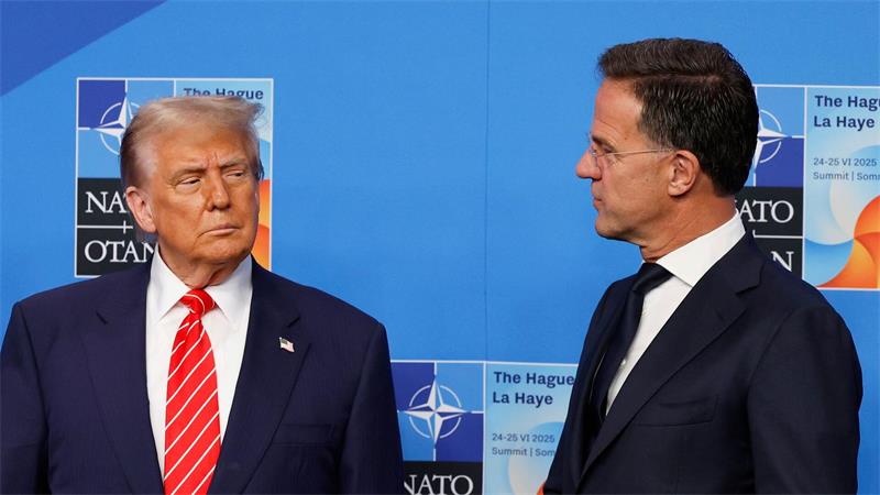 Beim Gipfel in Den Haag 2025 gelang es Nato-Generalsekretär Mark Rutte, den US-Präsidenten bei Laune zu halten. Klappt das auch in diesem Jahr? (Archivbild)