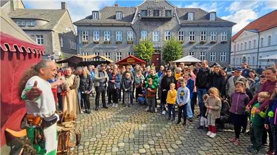 Beim Kaisermarkt kehrt das Mittelalter in die Stadt zurück.