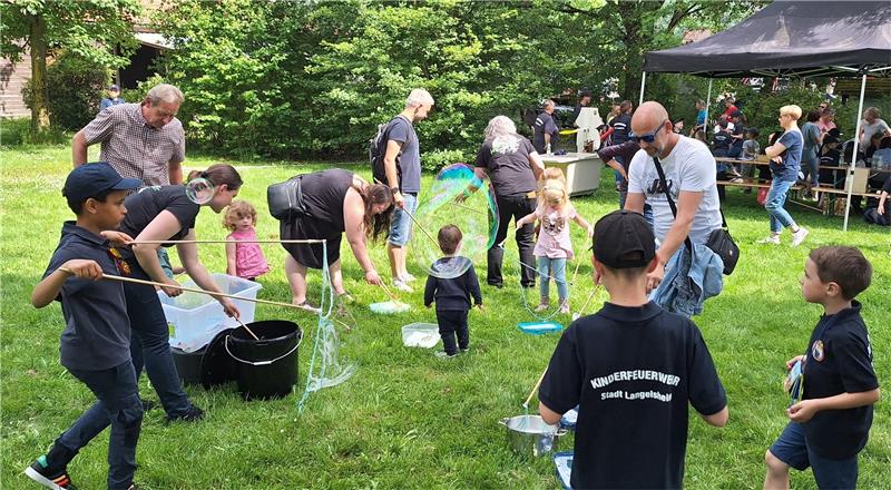 Beim Kinderfest gibt es reichlich Gelegenheit, sich auszutoben.
