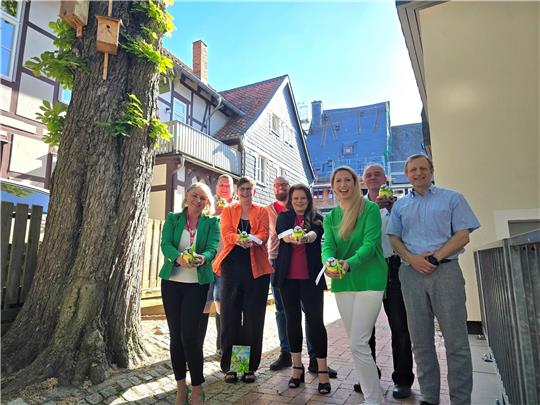 Beim Meisen-Projekt der Worthschule ziehen alle an einem Strang.  Foto: Sowa