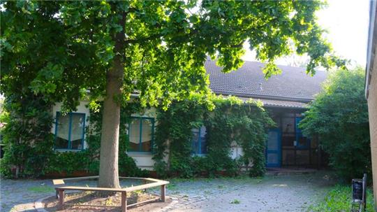 Beim Sanierungsvorhaben am Franz-Tasler-Haus tut sich derzeit nichts.
