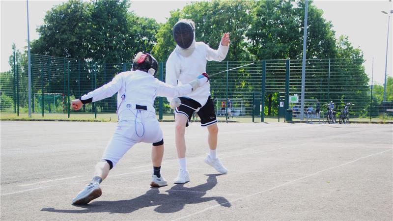 Beim Sommersportfest können Interessierte verschiedene Sportarten testen.
