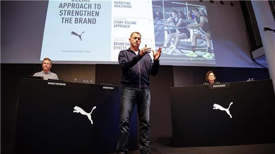 Beim Sportartikelhersteller Puma wird mit dem eisernen Besen gekehrt. 