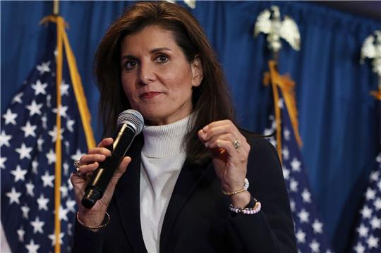 Beim «Super Tuesday» gelang ihr lediglich ein Sieg in Vermont: Nikki Haley.