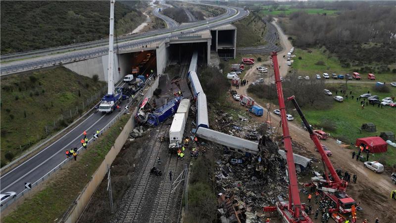 Beim Tempi-Zugunglück in Griechenland vor gut drei Jahren starben 57 Menschen. (Archivbild) 