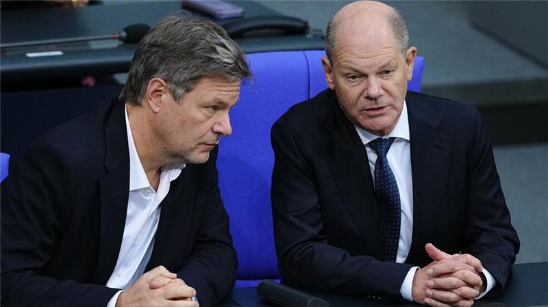 Beim Thema „Zustrombegrenzungsgesetz“ waren sich die Parteien von Kanzler Scholz (SPD) und Wirtschaftsminister Habeck (Grüne) einig.