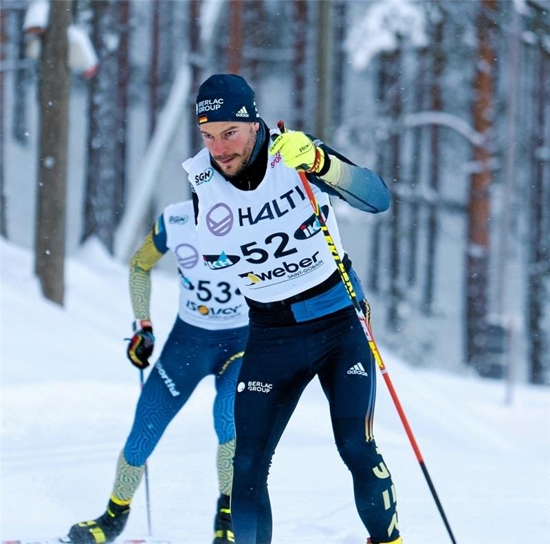 Beim Weltcup im Dezember im finnischen Vuokatti sammelt Steffen Lehmker nach mehr als zwei Jahren wieder Wettkampferfahrung. Nun wartet auf ihn die Weltmeisterschaft im schwedischen Östersund.  Foto: Vitifilm/ Vuokattisport