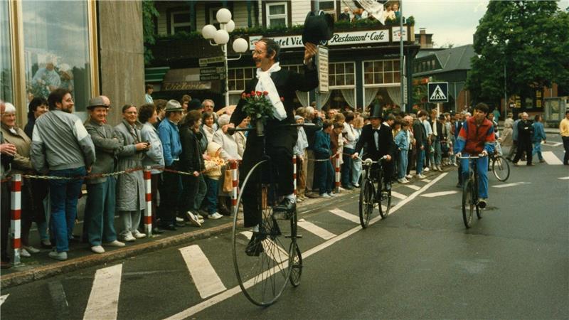 Wie waren Bad Harzburgs Sommer in den 80ern? Beim „Wochenende rund ums Rad“ gibt es in der Stadtmitte historische Fahrräder zusehen.