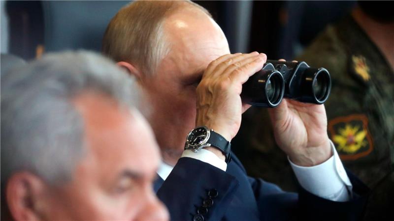 Beim vorigen Manöver 2021 verlegte Russland Truppen für den späteren Angriff auf die Ukraine. (Archivbild)