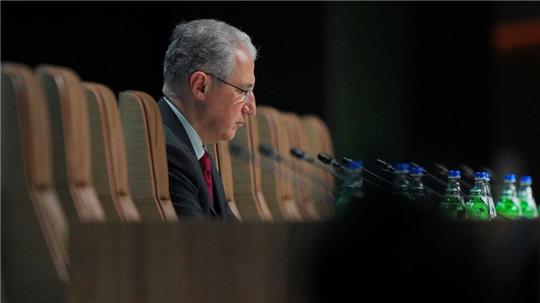 Bekam viel Kritik zu hören: COP29-Präsident Babayev.
