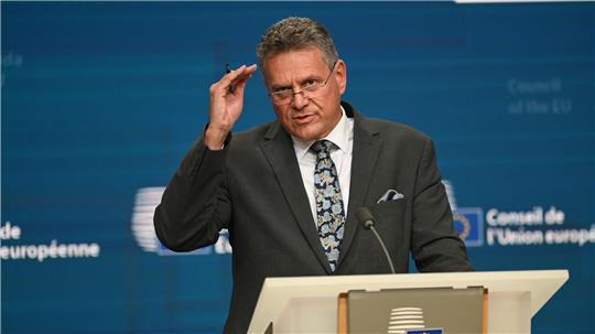 Bekommt wegen Chinas Kurs besorgte Anrufe aus der Autoindustrie: EU-Handelskommissar Maros Sefcovic. (Archivbild)