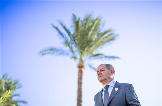 Bekräftigt das Fernziel, dass Deutschland bis 2045 klimaneutral werden soll: Bundeskanzler Olaf Scholz.