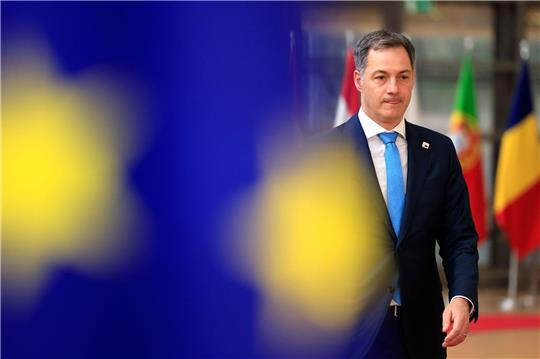 Belgien Premierminister Alexander De Croo: «Wir können diese Art der russischen Bedrohung in unserer Mitte nicht zulassen.»