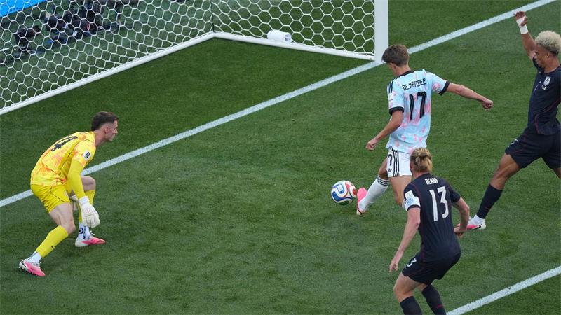 Belgien ging früh in Führung und gewann das Achtelfinale verdient.