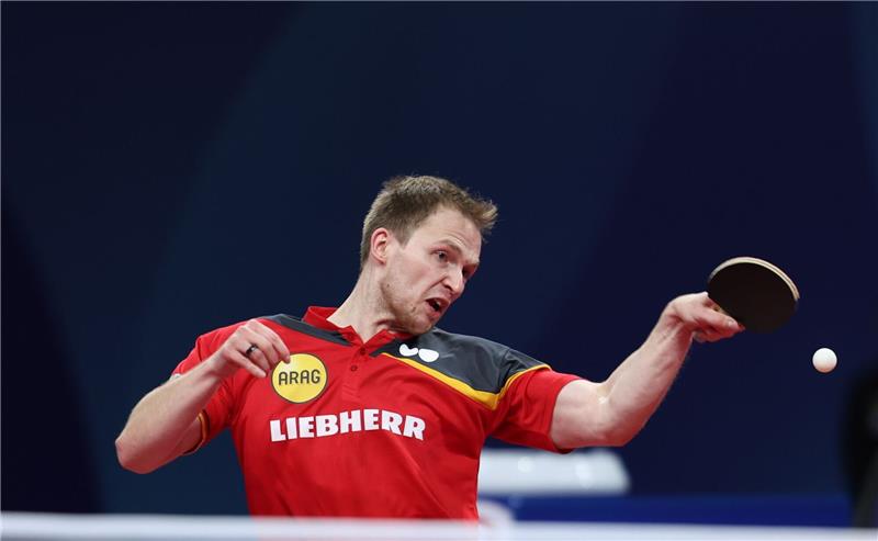 Beide deutschen Teams im Viertelfinale der Tischtennis-EM Benedikt Duda steht mit der deutschen Mannschaft bei der Team-EM im Viertelfinale.