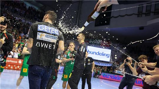 Bennet Wiegert führte den SC Magdeburg zum Meistertitel.