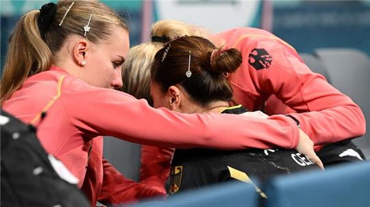 Benötigt Trost nach dem verlorenen Bronze-Duell: Tischtennisspielerin Xiaona Shan