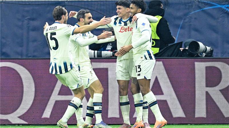 Bergamo bejubelt das zweite Tor.