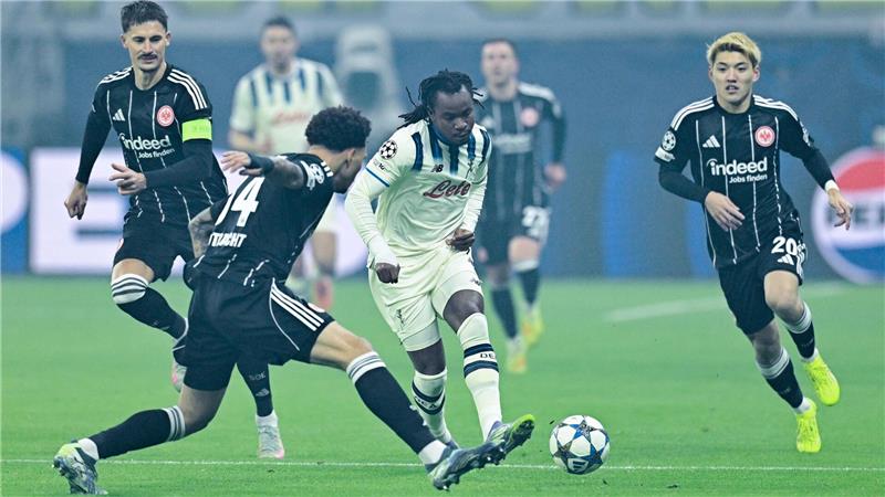 Bergamos Lookman traf den Pfosten - und später das Tor.