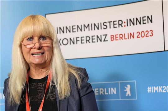 Berlins Innensenatorin Iris Spranger hat den Vorsitz bei der Innenministerkonferenz.