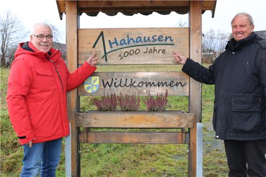 Bernd Ahrens und Eckhard Ohlendorf sind die „Macher“ der DorfApp.