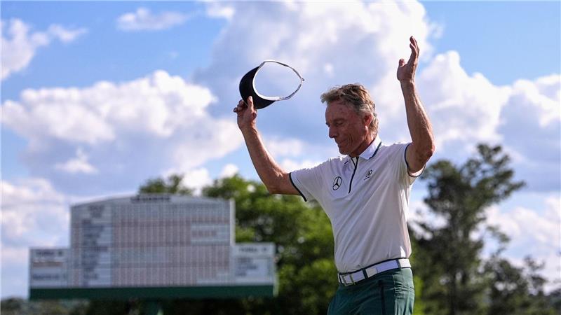 Bernhard Langer verabschiedete sich vom Masters - und die Zuschauer sich von ihm.