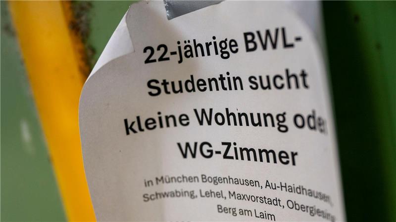 Große Unterschiede bei Kosten für WG-Zimmer in Uni-Städten Besonders hoch ist die Miete in München. (Archivbild)