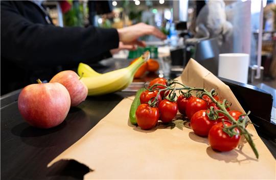 Besonders spürbar für die privaten Haushalte waren unter anderem steigenden Preise für Nahrungsmittel.