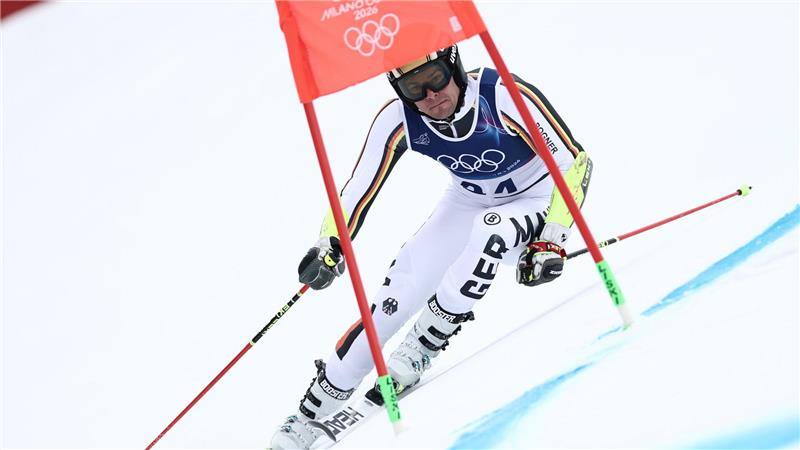 Bester Deutscher im Riesenslalom: Alexander Schmid.
