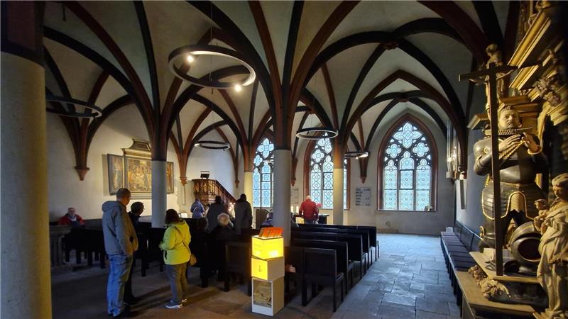 Besucher können auch einen Blick hinter die Klostermauern werfen.