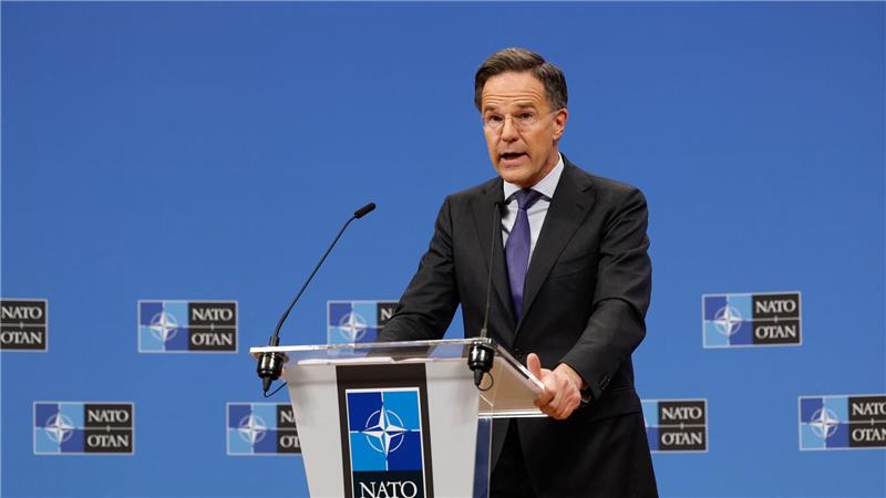Betont die positiven Seiten der aktuellen Entwicklungen: Nato-Generalsekretär Mark Rutte. (Archivbild)